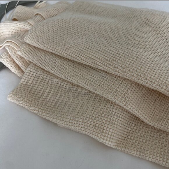 ZARA Sleeveless Waffle Weave Knit Dress SZ Medium - Picture 5 of 8